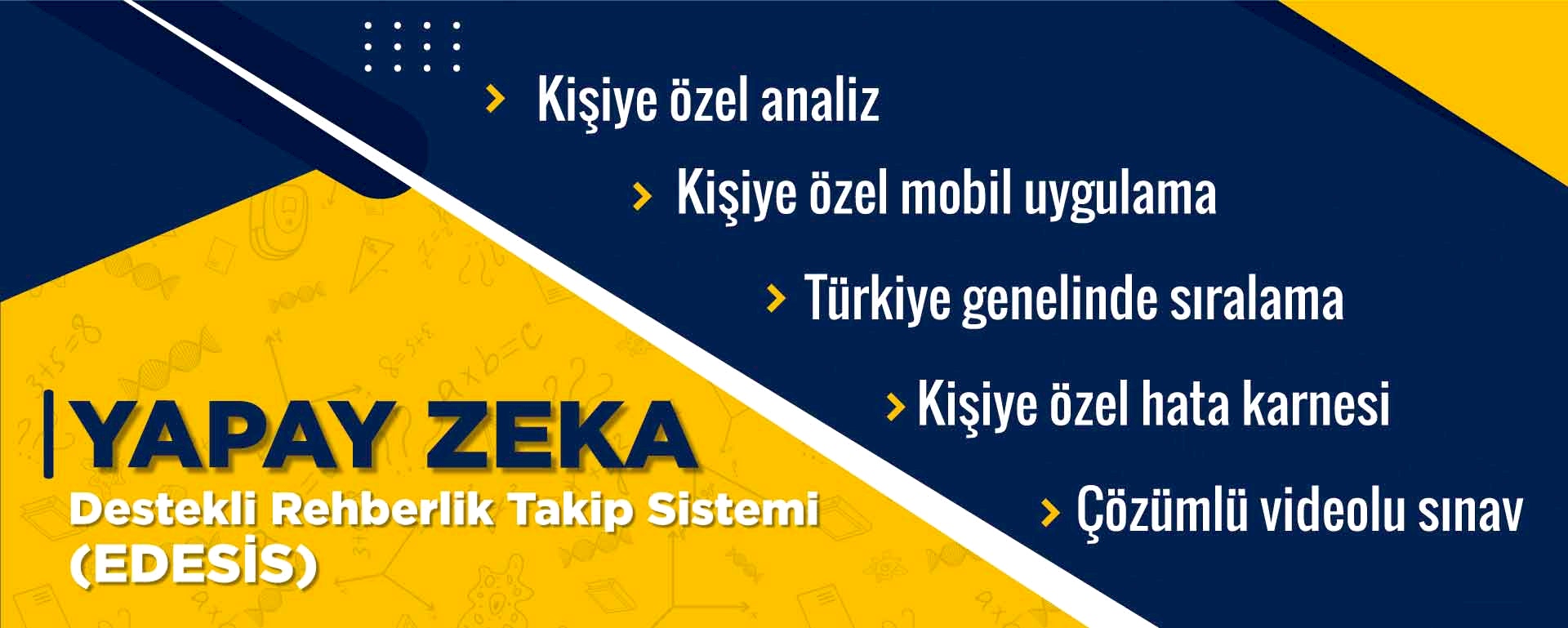 EDESİS Yapay Zeka Destekli Rehberlik Takip Sistemi